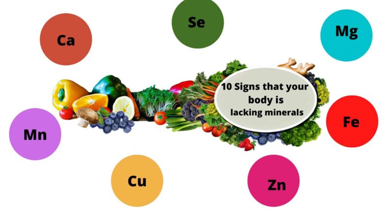 10 signs your body is lacking minerals