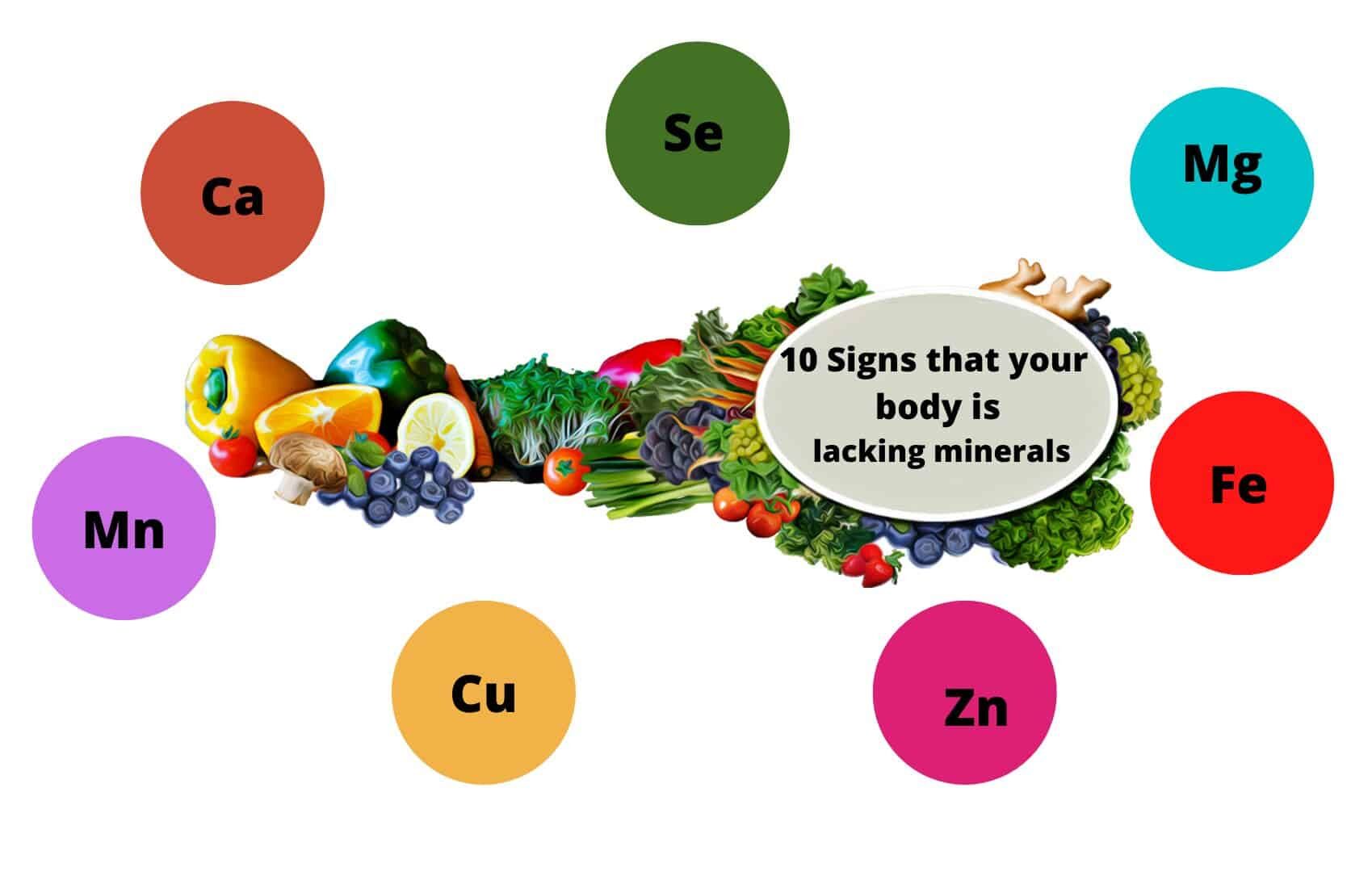 10 signs your body is lacking minerals
