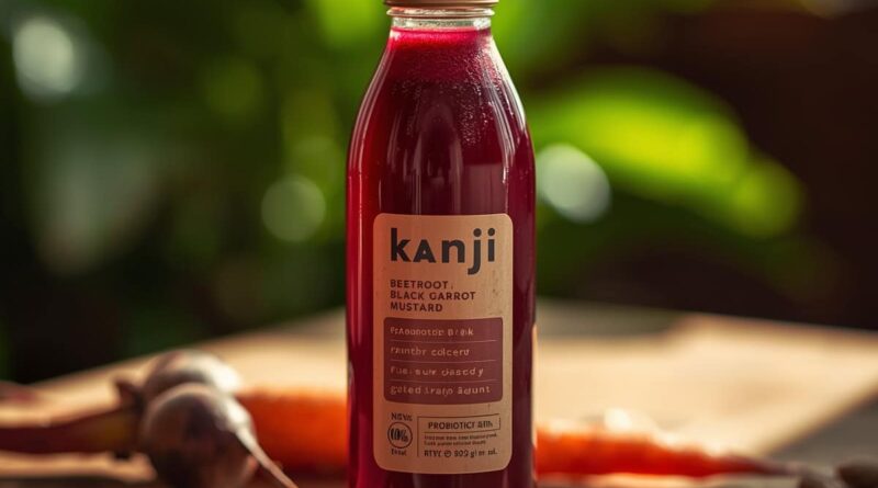 Black Carrot Kanji Recipe - Traditional Indian Drink for Skin & Gut