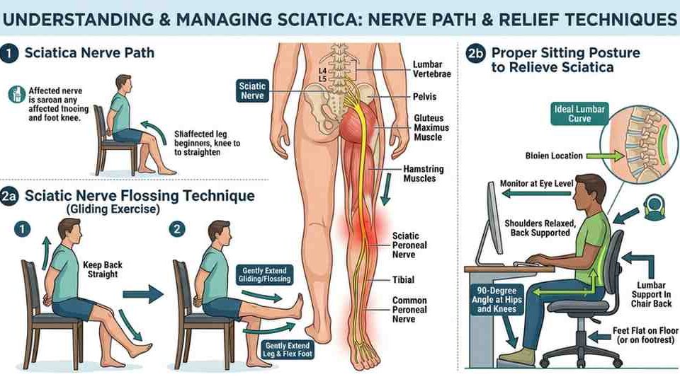 Managing Sciatica at Home: Remedies, Adjustments & Prevention